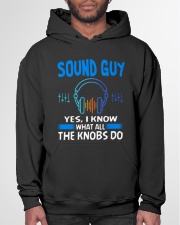 Sound Guy Yes I Know What All The Knobs Do Hooded Sweatshirt garment-hooded-sweatshirt-front-03