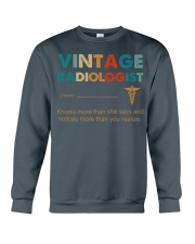 Vintage Radiologist Knows More Than She Says Crewneck Sweatshirt thumbnail