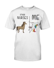 Other Nurses Me Unicorn Pole Dance Funny Nursing Premium Fit Mens Tee tile