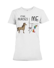 Other Nurses Me Unicorn Pole Dance Funny Nursing Premium Fit Ladies Tee tile