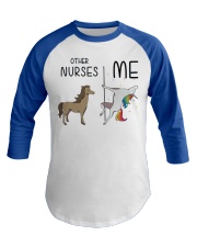 Other Nurses Me Unicorn Pole Dance Funny Nursing Baseball Tee tile