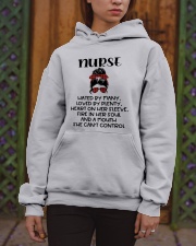 Nurse Hated By Many Hooded Sweatshirt apparel-hooded-sweatshirt-lifestyle-front-03