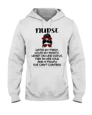 Nurse Hated By Many Hooded Sweatshirt tile