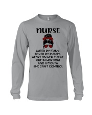 Nurse Hated By Many Long Sleeve Tee tile