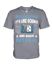 Engineering Like Science and Magic V-Neck T-Shirt tile