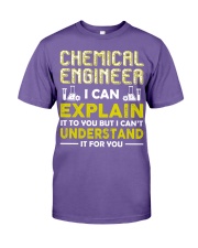Chemical Engineer I Can Explain It To You Premium Fit Mens Tee tile