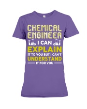 Chemical Engineer I Can Explain It To You Premium Fit Ladies Tee tile