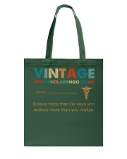 Vintage Otorhinolaryngologist Knows More Than He Tote Bag thumbnail
