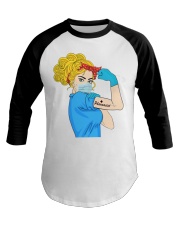 Blond Hair Pharmacist Strong Baseball Tee tile