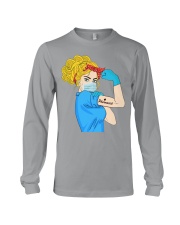 Blond Hair Pharmacist Strong Long Sleeve Tee tile
