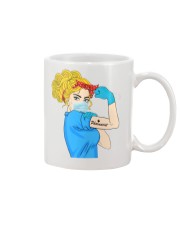 Blond Hair Pharmacist Strong Mug tile