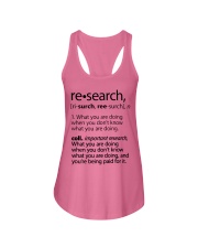 Research Definition What You Are Doing Funny Ladies Flowy Tank tile