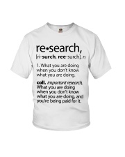 Research Definition What You Are Doing Funny Youth T-Shirt tile