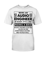 Being An Audio Engineer Is Easy Premium Fit Mens Tee thumbnail