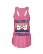 Sleep With Dental Assistant Smile Ladies Flowy Tank tile