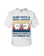Sleep With Dental Assistant Smile Youth T-Shirt tile