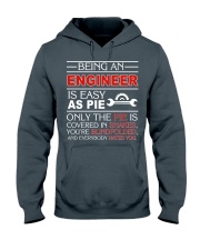 Being An Engineer Is Easy As Pie Hooded Sweatshirt tile