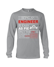 Being An Engineer Is Easy As Pie Long Sleeve Tee tile