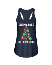 Chemistree Chemistry Christmas Ladies Flowy Tank tile