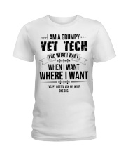 I Am A Grumpy Vet Tech Ladies T-Shirt thumbnail