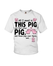 All I Need Is Pig Youth T-Shirt tile