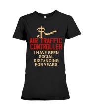 Air Traffic Controller Social Distancing Premium Fit Ladies Tee thumbnail
