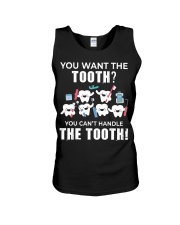 You Can't Handle The Tooth Dental Funny Gift Unisex Tank tile