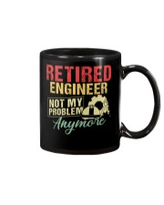 Retired Engineer Not My Problem Gift For Old Man Mug tile