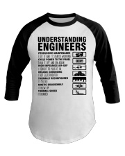 Understanding Engineers Funny Engineering Gift Baseball Tee tile