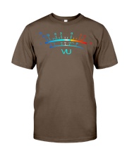VU Meter Vintage Old Man Audio Engineer Classic T-Shirt tile