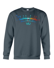 VU Meter Vintage Old Man Audio Engineer Crewneck Sweatshirt tile