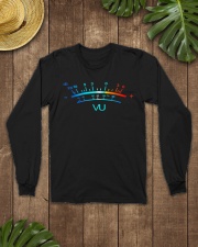 VU Meter Vintage Old Man Audio Engineer Long Sleeve Tee lifestyle-unisex-longsleeve-front-7