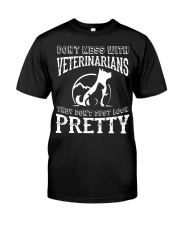 Don't Mess With Veterinarians Premium Fit Mens Tee thumbnail