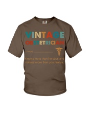 Vintage Obstetrician Knows More Than He Says Youth T-Shirt thumbnail