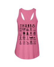 Thanks Science Famous Scientist History Gift Ladies Flowy Tank tile
