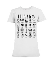 Thanks Science Famous Scientist History Gift Premium Fit Ladies Tee tile