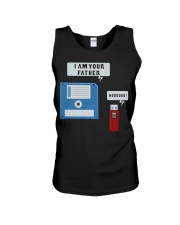 USB Floppy Disk Computer Science Storage Unisex Tank tile