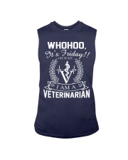 It's Friday I Am A Veterinaran Sleeveless Tee tile