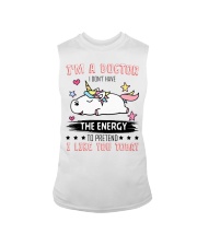 Doctor Dont Have The Energy To Pretend Like You Sleeveless Tee tile
