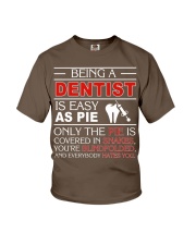 Being A Dentist Is Easy As Pie Youth T-Shirt thumbnail