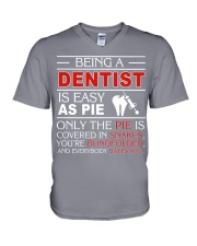 Being A Dentist Is Easy As Pie V-Neck T-Shirt thumbnail