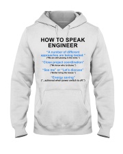 How To Speak Engineer Engineering Definition Gift Hooded Sweatshirt tile