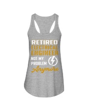 Retired Electrical Engineer Not My Problem Ladies Flowy Tank tile
