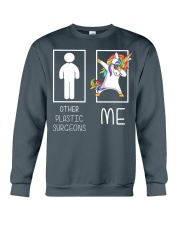 Other Plastic Surgeons Me Dabbing Crewneck Sweatshirt tile