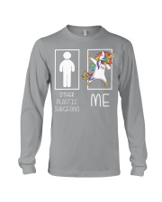 Other Plastic Surgeons Me Dabbing Long Sleeve Tee tile