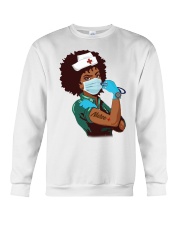 Black Nurse Strong Gift For Strong Black Women Crewneck Sweatshirt tile