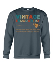 Vintage Endodontist Knows More Than She Says Crewneck Sweatshirt thumbnail