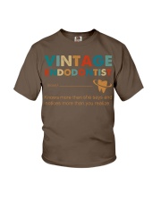 Vintage Endodontist Knows More Than She Says Youth T-Shirt thumbnail