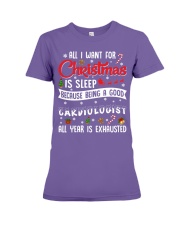Good Cardiologist All Year Premium Fit Ladies Tee tile