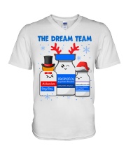 The Dream Team Propofol Midazolam Dex V-Neck T-Shirt tile